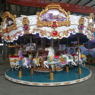 China Attractive Park Games Funfair Kids Outdoor Playground Carousel Ride For Sale for sale