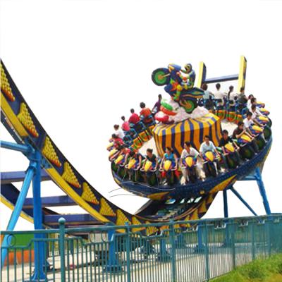 China Fiberglass Family Rides Thrill Amusement Rides Flying UFO Ride Theme Park Equipment for sale