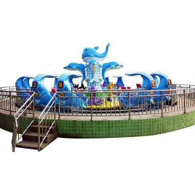 China FRP& Family Steel Tower Shark Island Water Shooting Fighting Game For Amusement Park for sale