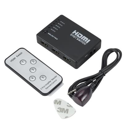 China High Quality 1080P HDMI Matrix Switcher 5x1 With 321012 Remote Control for sale