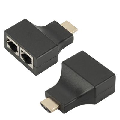 China HDMI To RJ45 Network Cable 30M Network Double Extender 1080P For HDMI 636982 for sale