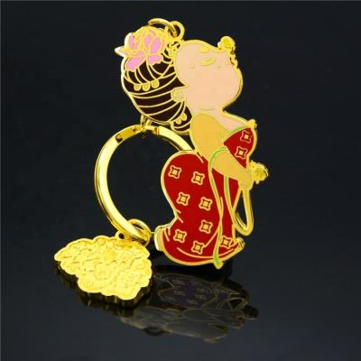 China Wholesale 2022 New Arrivals Custom Metal Tourist Enamel Metal Souvenir Key Chain for sale