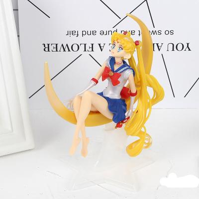 China High Quality Tsukino Usagi Princess Collectible Sailor Moon Anime Action Number Ornaments For Girls Birthday Party for sale