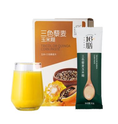 China Wholesale High Quality Replacement Low-CARB Satiety Meal Meal Satiety Tricolor Breakfast Quinoa Maize Porridge for sale