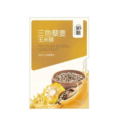 China Wholesale Good Quality Nutritious Low-CARB Breakfast Filling Meal Quinoa Corn Dough Tricolor for sale