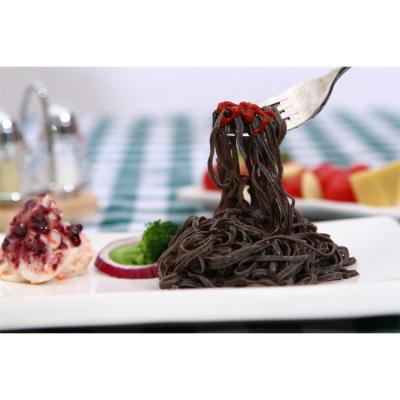 China Professional Restaurants Supply Customized Black Protein Spaghetti Lasagna Soybean Pasta for sale