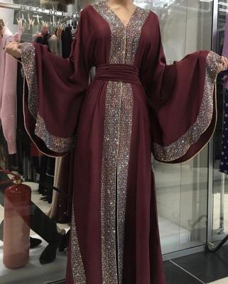 China Dubai Qatar UAE Oman Casual Modern Long Robe Femme Islamic Clothing Kimono Cardigan Kaftan Ramadan Abayas For Women Muslim for sale