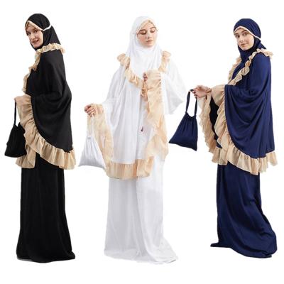 China Casual Modern Fashion Stylish Jilbab Khimar Prayer Gowns Islamic Clothing Prayer Abaya For Women for sale