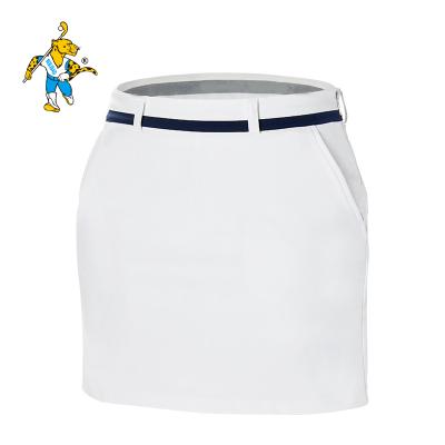 China Custom Anti-Static Logo Golf Sports Clothing Women's Casual Skirt for sale