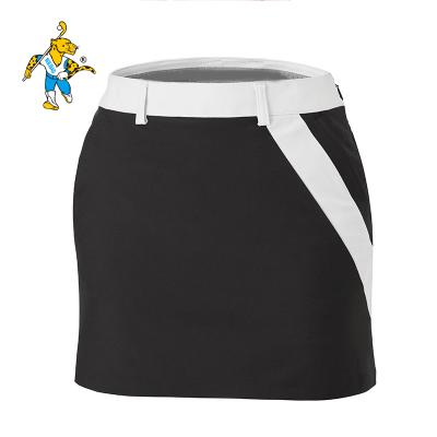 China Anti-Static Golf Women's High Waisted Skirt Slim Sports Elastic for sale