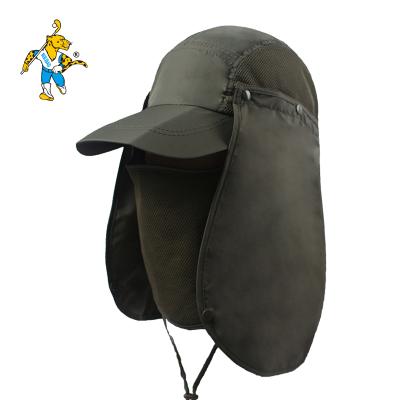 China New Golf Hat Sunscreen Sunshade Sunshade Hat Outdoor Cover Face Quick Drying for sale