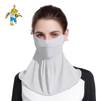 China Washable Reusable Customizable Logo Ice Silk Golf Silk Women's Breathable Maskes for sale