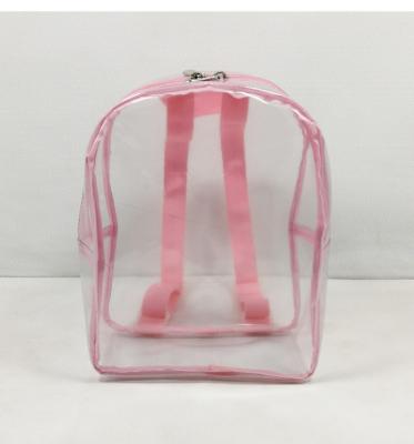 China Transparent Eco - Friendly Kids Pvc Backpacks Bags Waterproof for sale