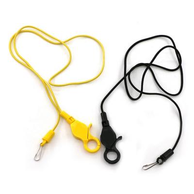 China Other OEM Lanyard Bungee Cord Lobster Rope Retractable Clasp Cheap Lanyard Plastic Coiled Lanyard for sale