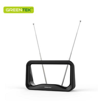 China GREENTEK Amazon Digital TV Hot Selling Black Plastic Indoor Antenna for sale