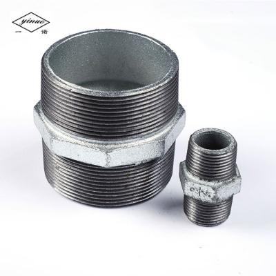 China High Quality Eco-Friendly 150 PSI Galvanized Connection Cross Forged Malleable Iron Tee Pipe Fittings Elbow for sale