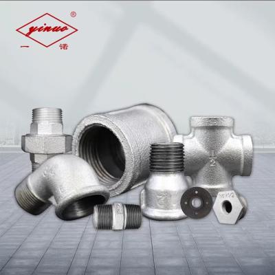 China High Demand Eco - Friendly Bsp Thread Stainless Steel Elbow Galvanized Malleable Iron Pipe Fittings for sale