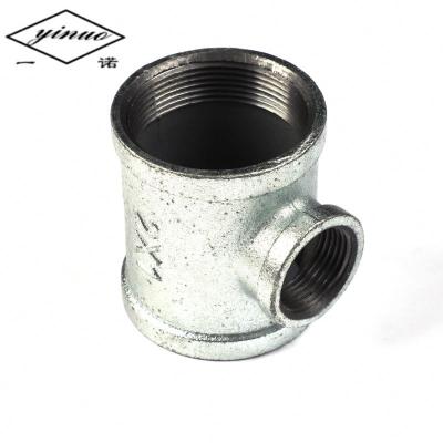 China Eco-friendly Connection Cross Forged Elbow Malleable Iron Pipe Fittings Galvanized Malleable Iron Pipe Fittings for sale