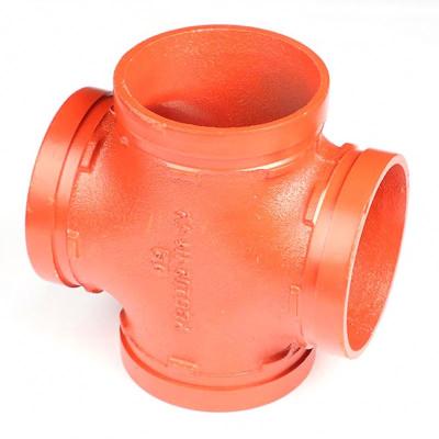 China Eco-friendly Malleable Iron Casting Pipe Fitting System Reducing Coupling Malleable Splined Iron Pipe Fitting Tee for sale