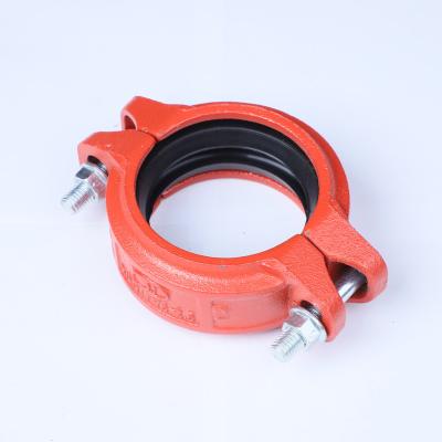 China C40 eco-friendly galvanized fittings wpt grooved jq fitting flane coupling rigid couplings for sale