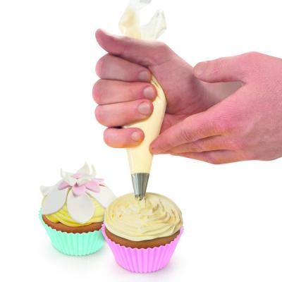 China 12 Inch 20pcs/bag Disposable Icing Fondant Piping Bag Cake Creams Decorating Pastry Bags for sale