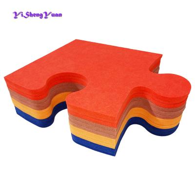 China Waterproof Custom Size Sound Deadening Puzzle Form Acoustic Panels For Schools for sale