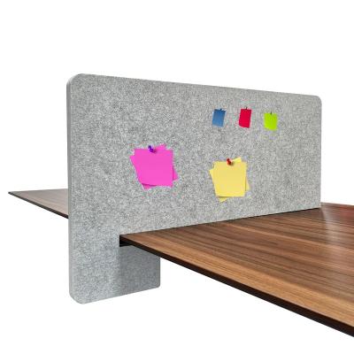 China Sound Absorption Gray Custom Size Pin Board Tackable Office Privacy Sound Acoustic Screen for sale