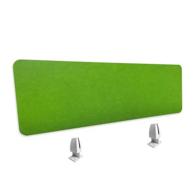 China Custom Sound Absorption Sound Proofing Material, Green Shield For Desk, Folding Desk Divider for sale