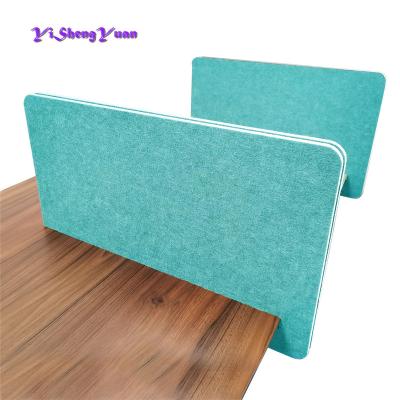 China Sound Absorption Recyclable Free Standing Desk Screen Desk Divider Screen for sale