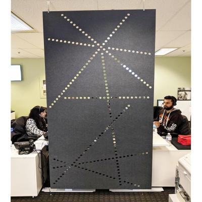 China Anti-Static Sheet Desk Partition Custom Desk, Acoustic Colored Shield, Room Divider Screen for sale