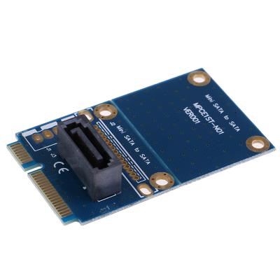 China Electronic Hardware Mini mSATA PCI-e SATA SSD Express Slot 7 Pin SATA HDD Convert Card Adapter for sale