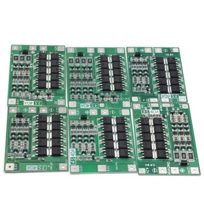 China Electronic Equipment 3S/4S 20 40A 60A Li-ion Lithium Battery Charger Protection Board 18650 BMS Drill Motor 11.1V 12.6V/14.8V 16.8V Boost/Balance for sale