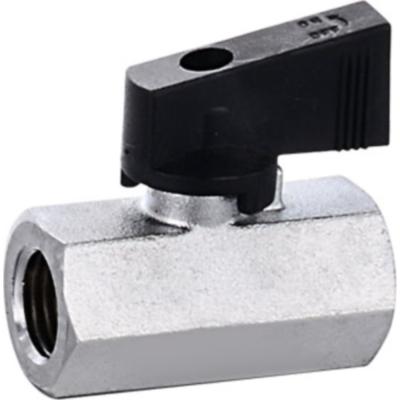 China General's MINI BALL VALVE Chrome Plated Smooth Movement F*F 1/4