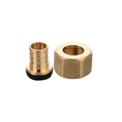 China PEX X FPT BRASS SWIVEL ADAPTER NUT 3/8