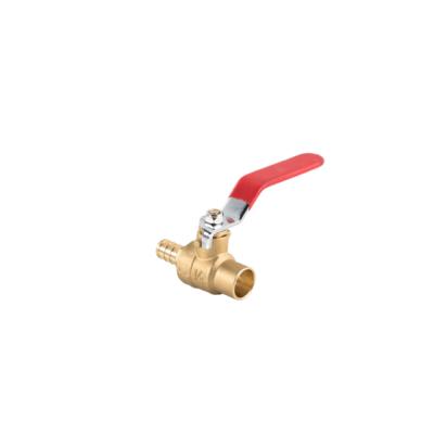 China General 1/2 Inch Forged Full Flow Brass Ball Valve for sale