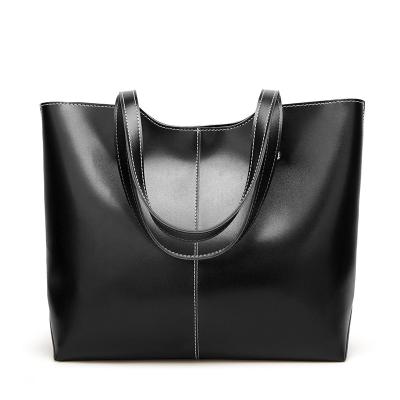 China New Fashion Trendy Custom Made High Quality Wholesale Large Capacity PU Leather Tote Bag Lady Handbag For Women Shipping Bags for sale