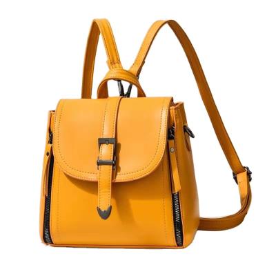 China New Trend High Quality Waterproof Mini Backpack 2021 Fashion Handbags For Women Casual Girls Bucket Bag Leather Softpacks for sale