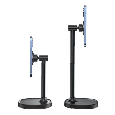 China Hot Selling Retractable Degrees Adjustable 360 ​​Rotating Live Broadcast Stand Lazy Mobile Phone Smartphone Desktop Holders Portable Stand Holder for sale