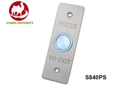 China Piezoelectric Normally Open Push Button Door Release With Scratchproof Laser Printing for sale