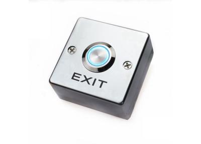 China Square Illuminated Push Button Switch , Normally Open Automatic Door Button for sale