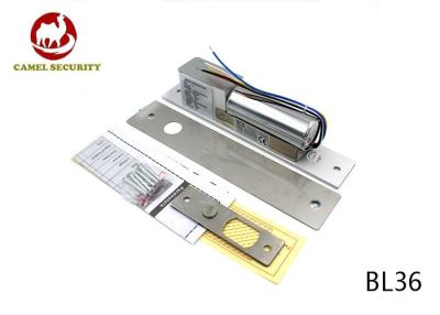 China Deadlocked Fail Safe Electric Lock , Door Bolt Lock DC12V / 450mA Voltage for sale