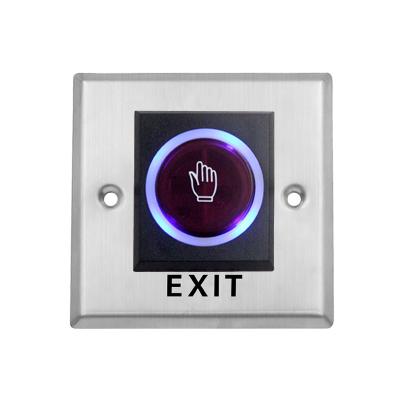 China Waterproof No Touch Exit Button , Square Push To Exit Button With Timer for sale