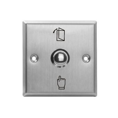 China Wireless Handicap Push Button Screw Terminal , Fireproof Push To Exit Switch for sale