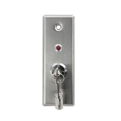 China Anti - Corrosion Security Electric Key Lock Switch , Momentary Contact Key Switches Electrical for sale