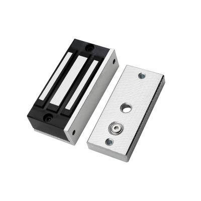 China EL60A Magnetic Lock 60KG Series High Strength Material Double Door Electric Magnetic Lock For Access Control for sale