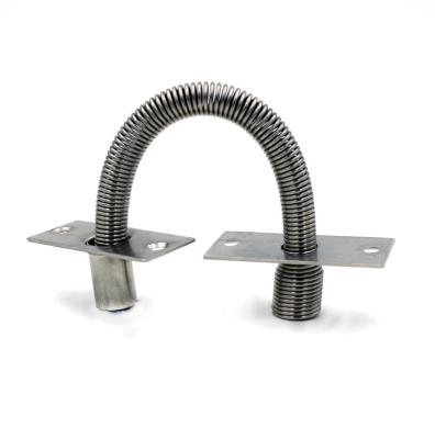 China 101 door loop130mm Long Tube Armored Door Loop For Security 15mm & 11mm Diameter for sale