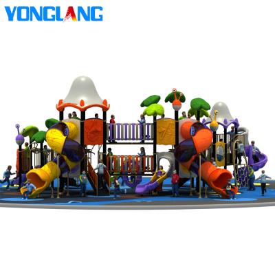 China YL-K154 Outdoor Playground Kids Slides Outdoor Playground Commercial Outdoor Playground Equipment For Kindergarten for sale