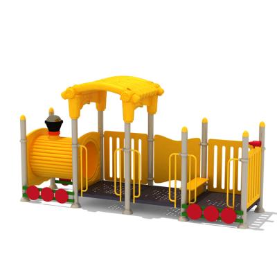 China Environmentally Friendly Outdoor Public Plastic Train Playground Multi Commercial Outdoor Playground Plastic for sale