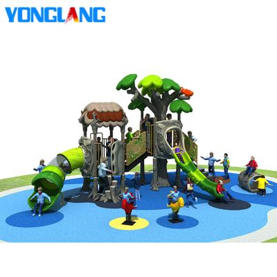 China YL-T063 Gorgeous Tree Series Plastic Kids Commercial Outdoor Playground Equipment for sale