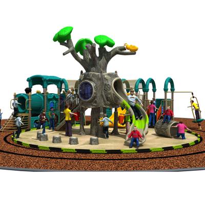 China 3-12years steam train series children playground commercial outdoor playground equipment YL-A005 for sale